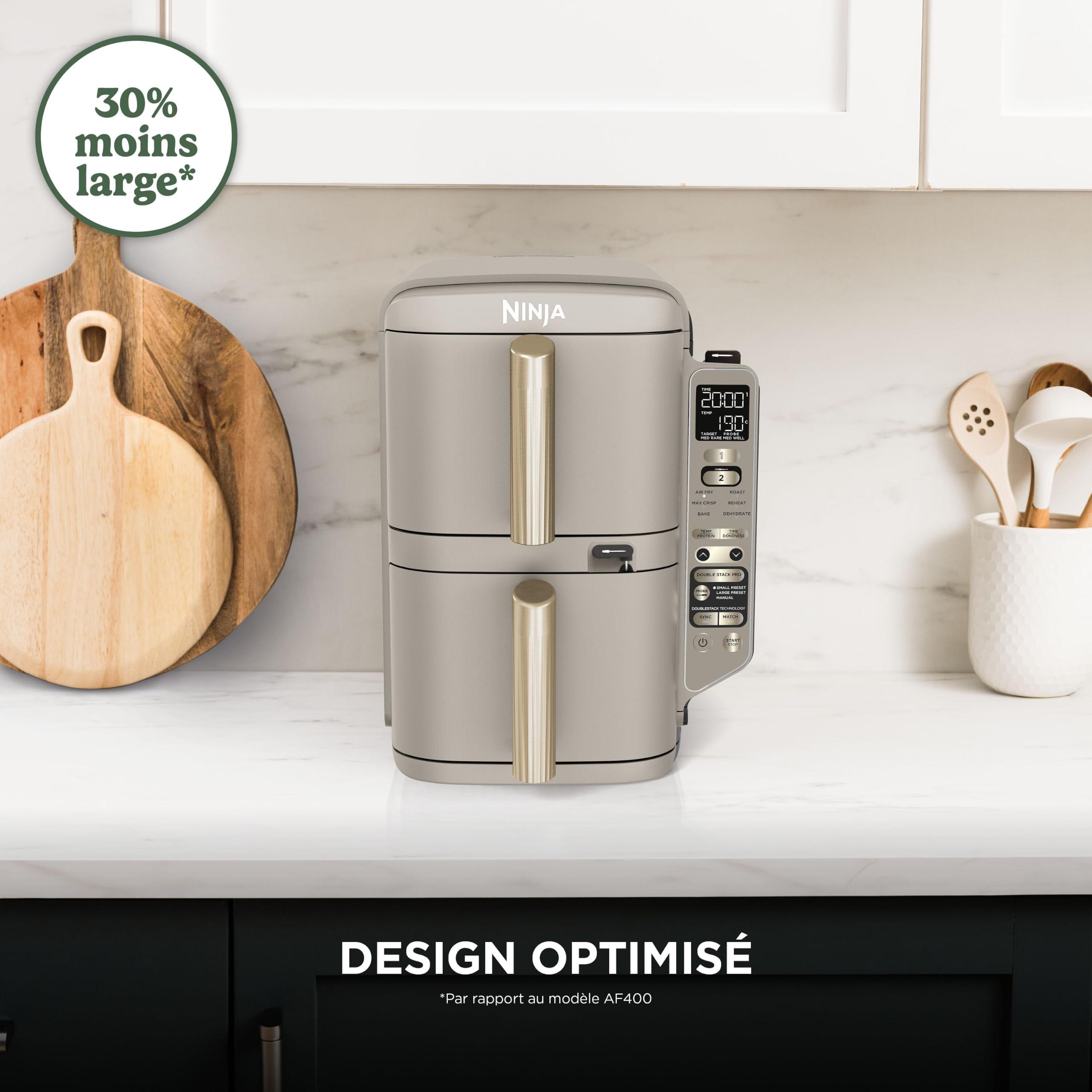 ninja-double-stack-xl-air-fryer-9-5-l-double-tiroir-pierre image 4