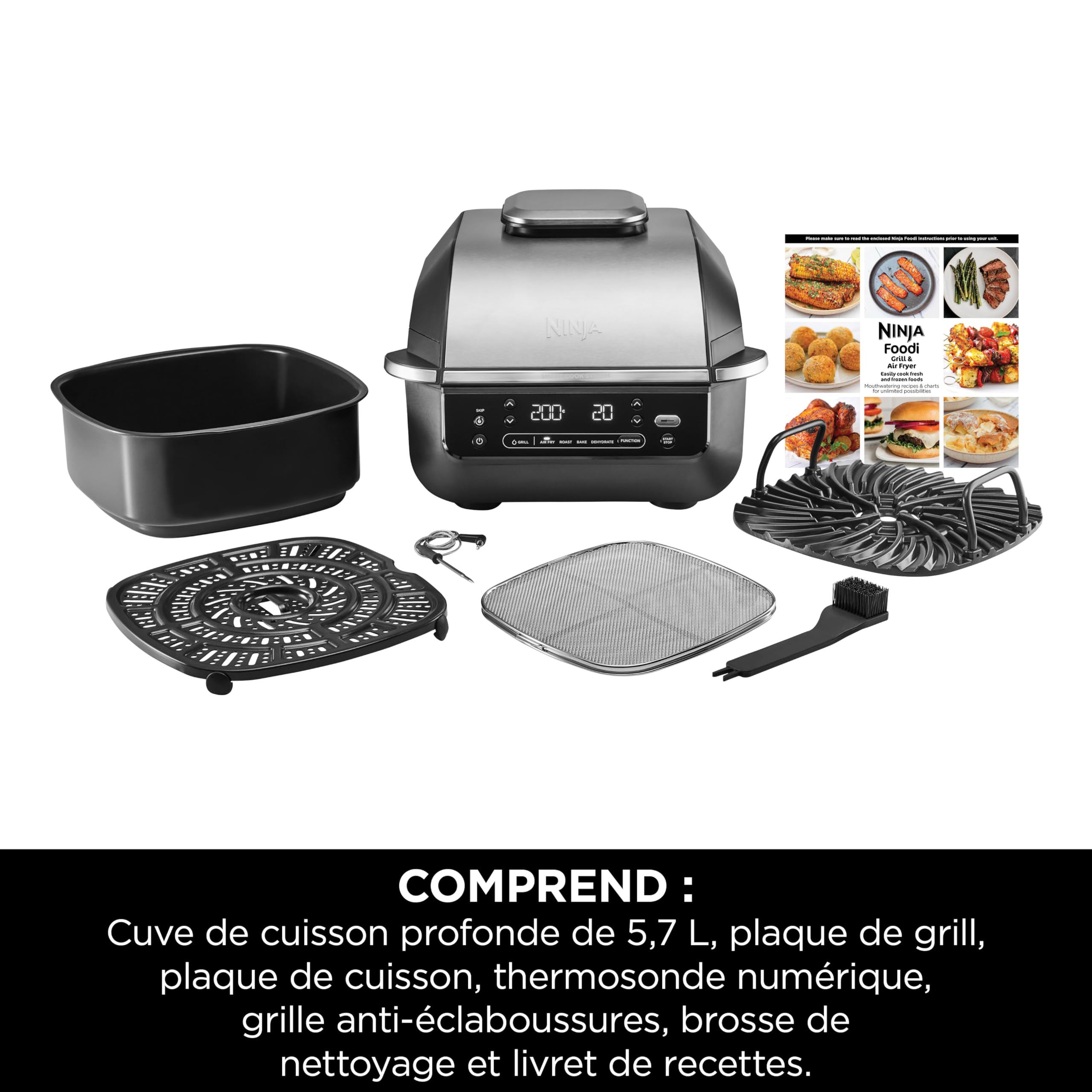 ninja-eg351eu-grill-int-rieur-5-en-1-5-7-l-noir-argent image 2