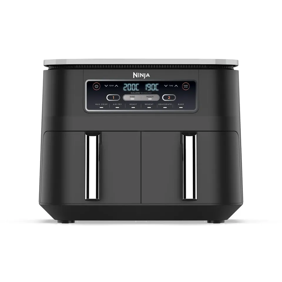 ninja-foodi-dual-zone-af300eu-friteuse-7-6-l-noire image 1