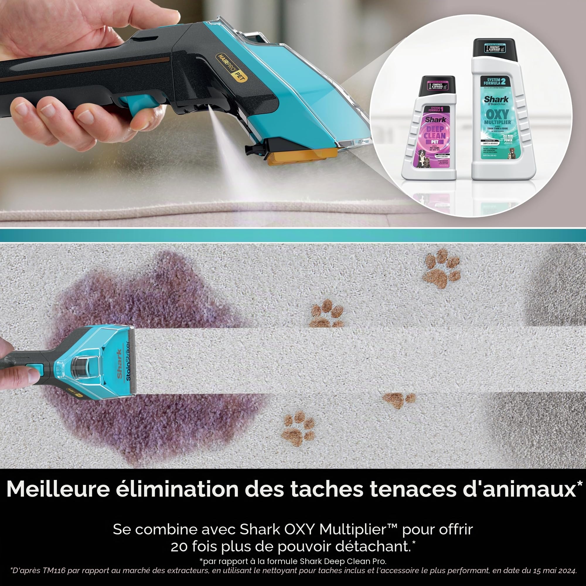 shark-stainstriker-pxcpbundle-lot-solutions-pet-animaux image 2