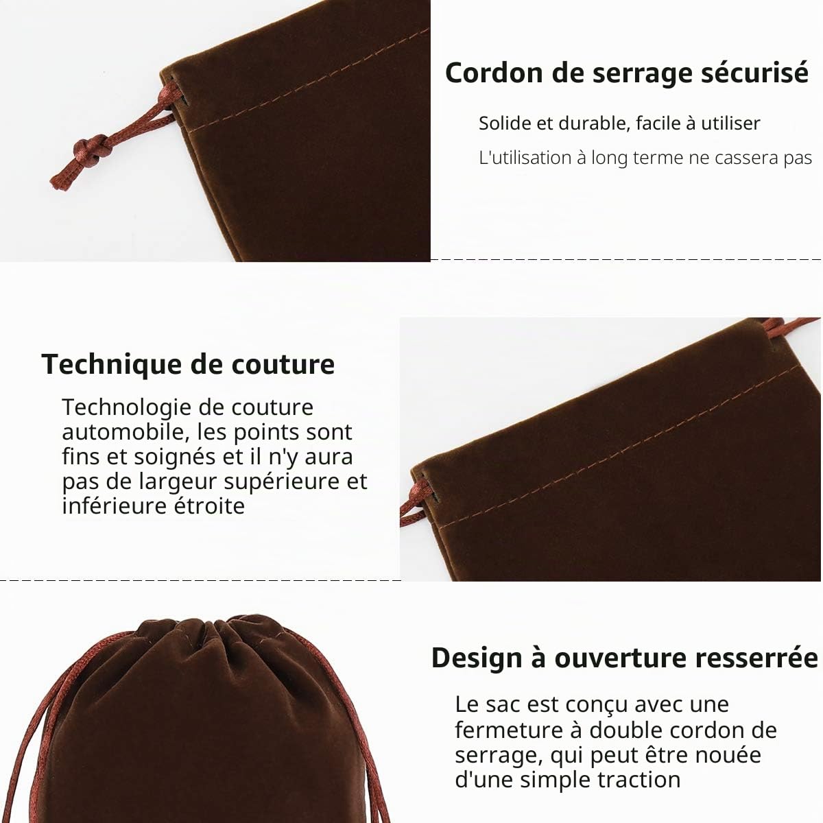 tomedeks-pochettes-velours-bijoux-bordeaux-10x8-cm-lot-5 image 3