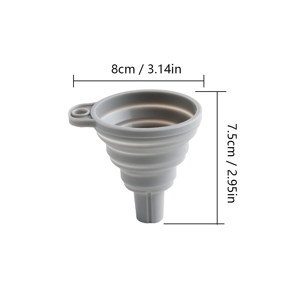 tomedeks-entonnoir-silicone-pliable-lot-2-cuisine image 2