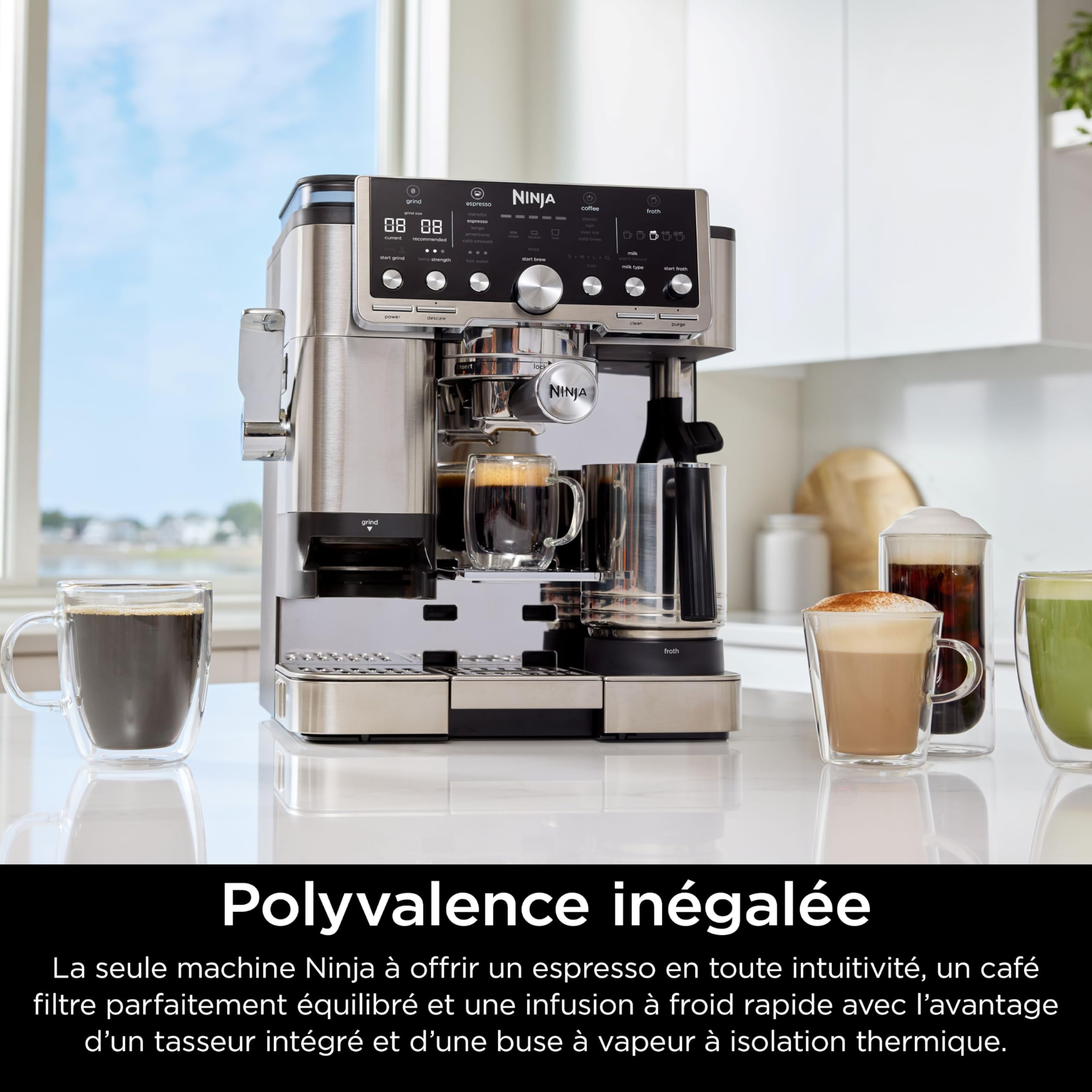 ninja-luxe-pro-es701eu-machine-caf-3-en-1-argent-grain image 6