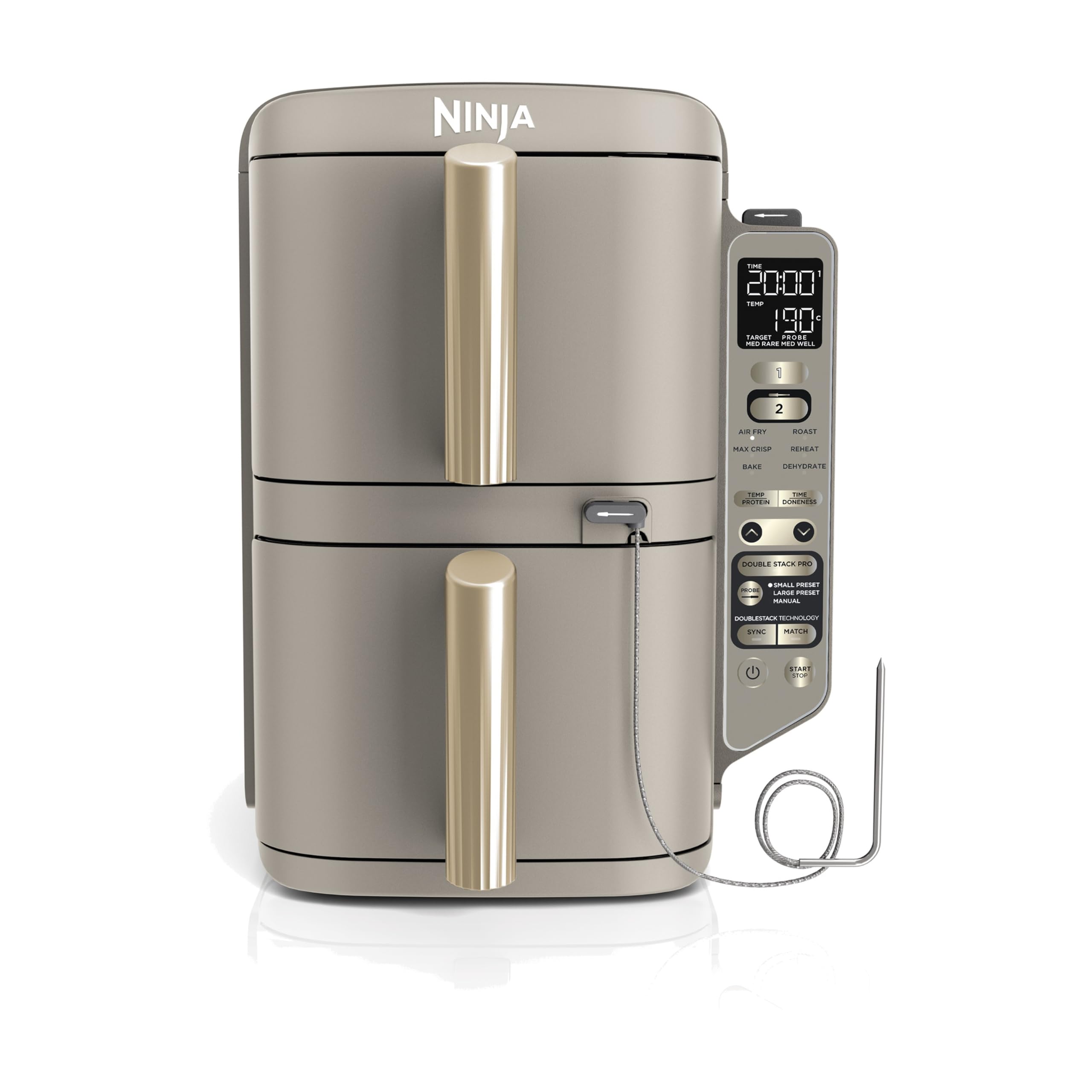 ninja-double-stack-xl-air-fryer-9-5-l-double-tiroir-pierre image 1