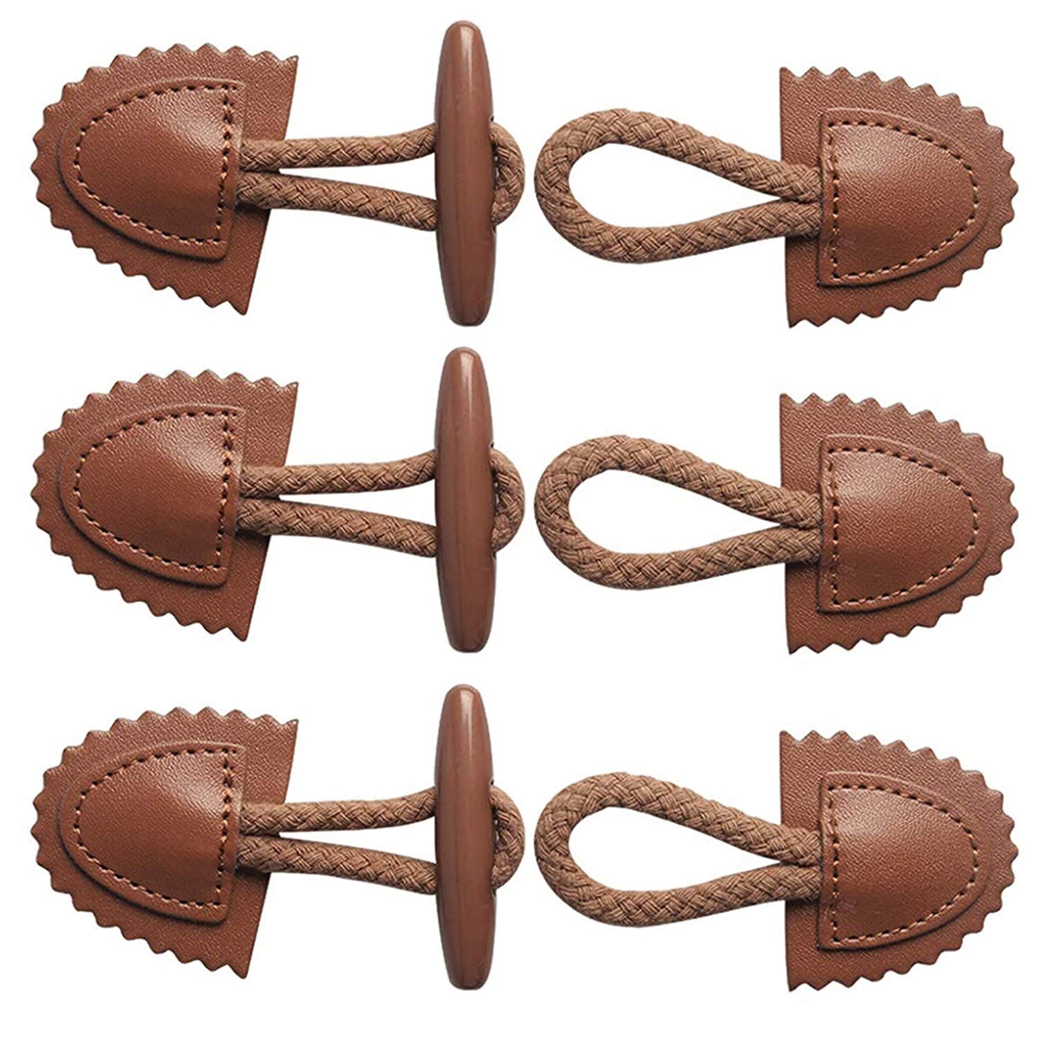 tomedeks-boutons-veste-pantalon-boutons-cuir-10-paires-corne image 1