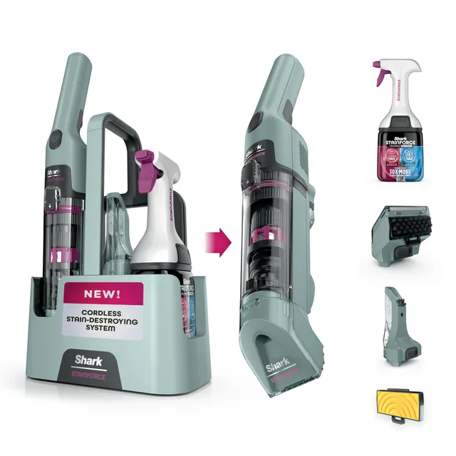 shark-stainforce-hx101-shampouineuse-sans-fil-anti-taches-animaux image 1
