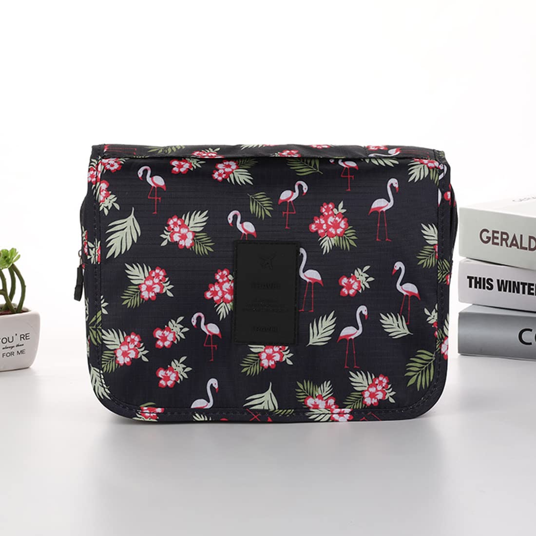 tomedeks-trousse-de-toilette-voyage-crochet-flamingo image 3