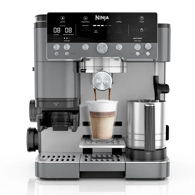 ninja-luxe-premier-es601eugm-machine-caf-grains-gris image 1