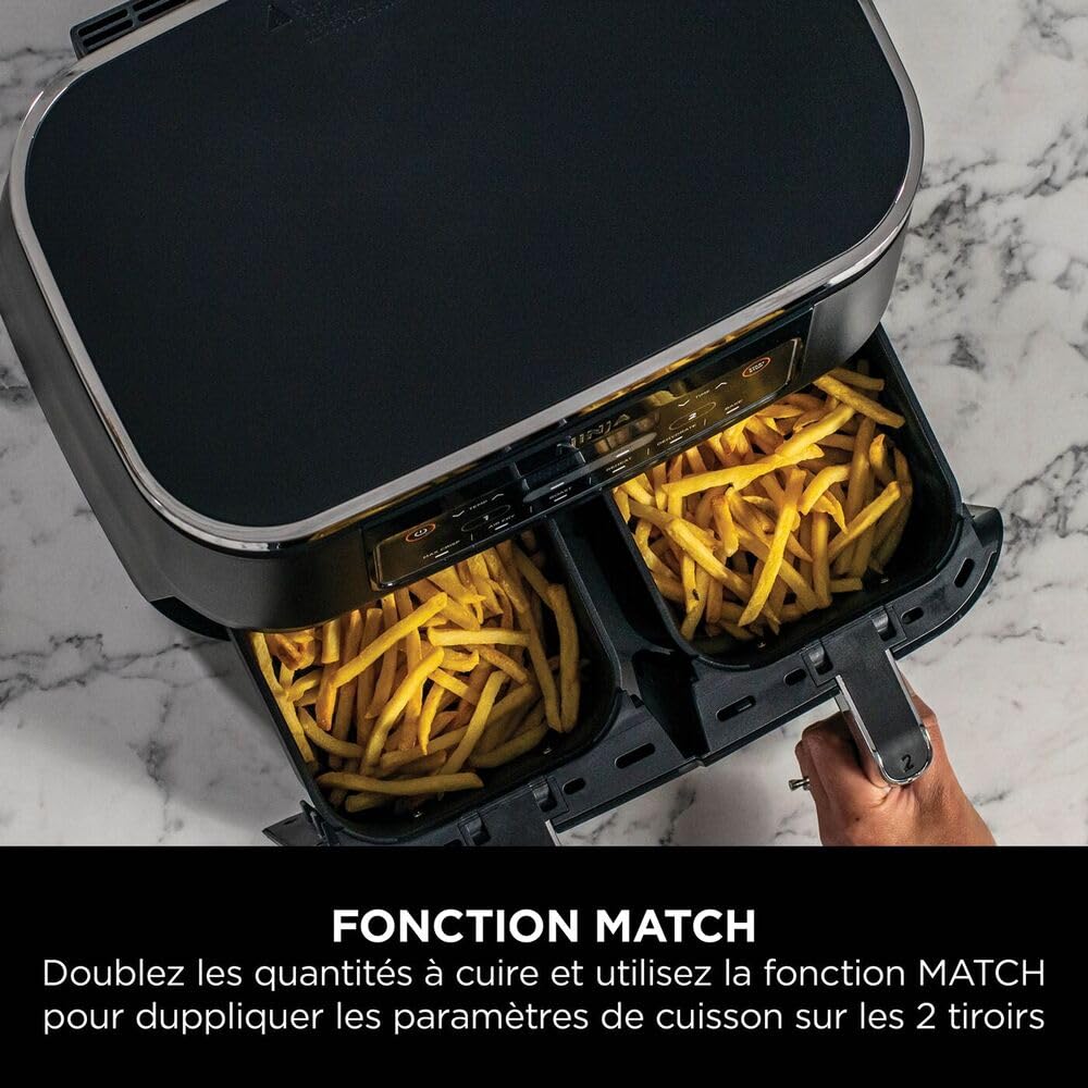 ninja-foodi-dual-zone-af300eu-friteuse-7-6-l-noire image 7