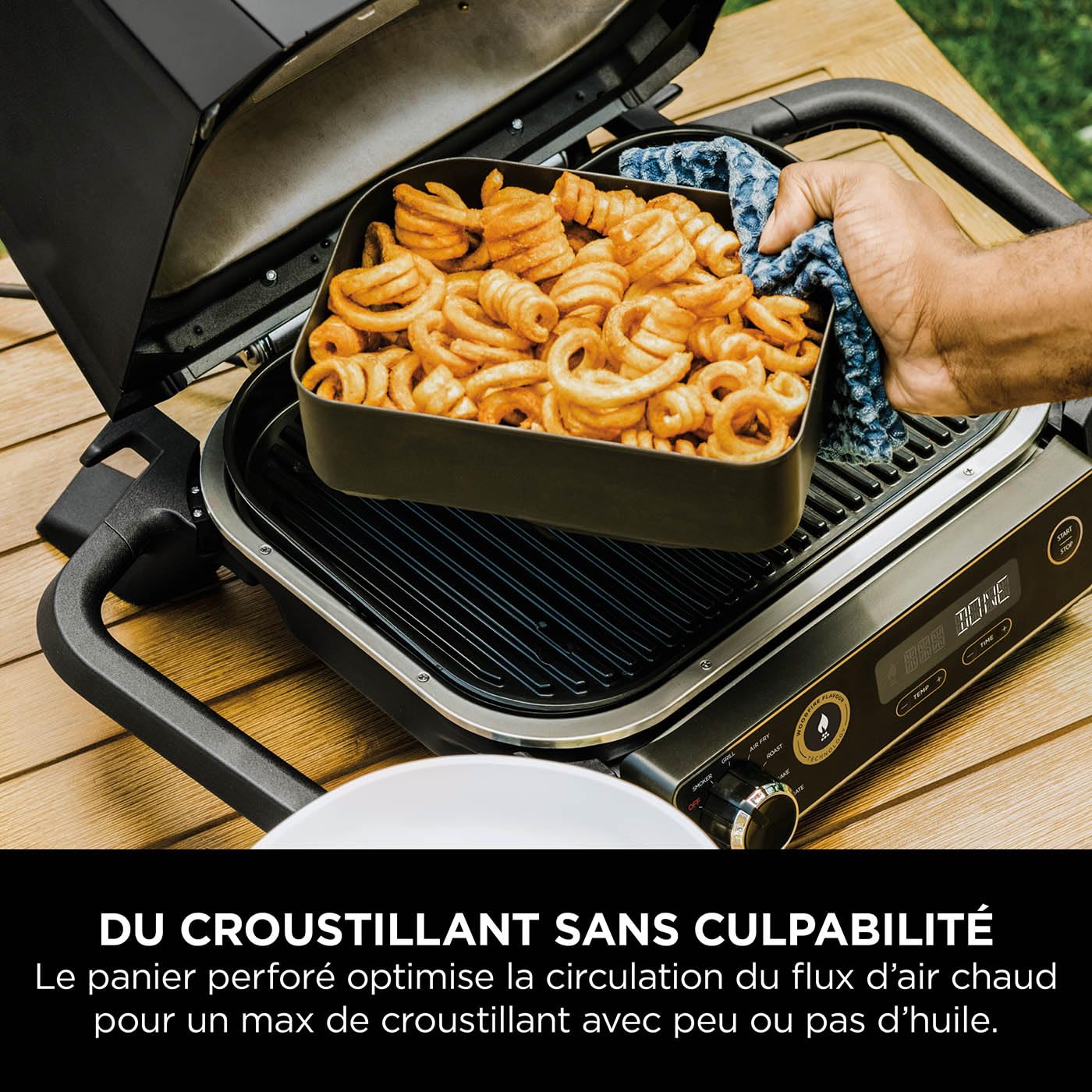 ninja-woodfire-panier-crousti-combo-grill-og700-barbecue image 5