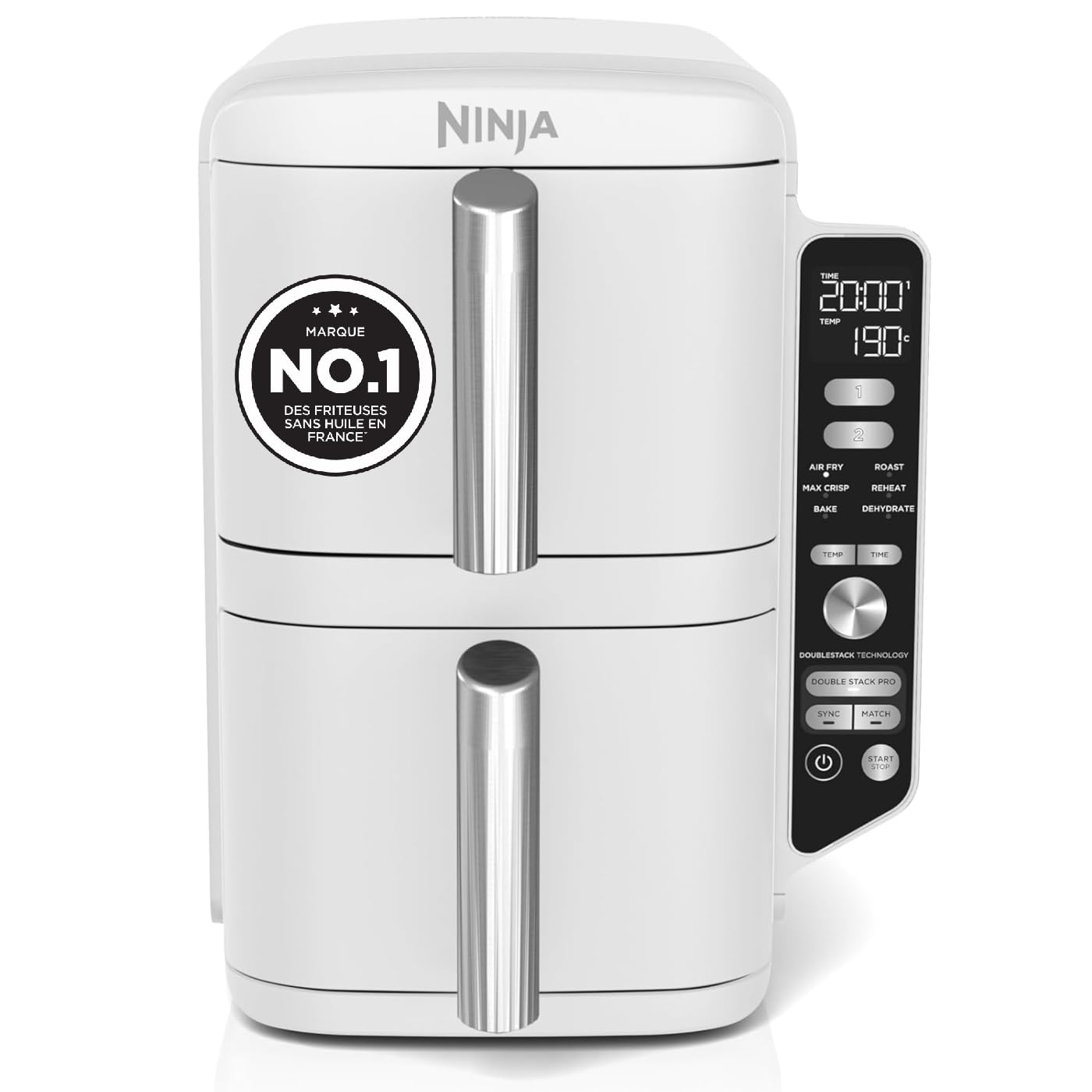 ninja-double-stack-xl-sl400eucp-friteuse-9-5-l-noir-cuivre image 6