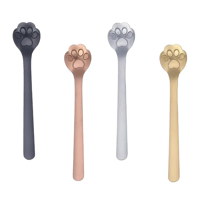 tomedeks-griffe-chat-cuill-re-caf-inox-14-7-cm-lot-4 image 1