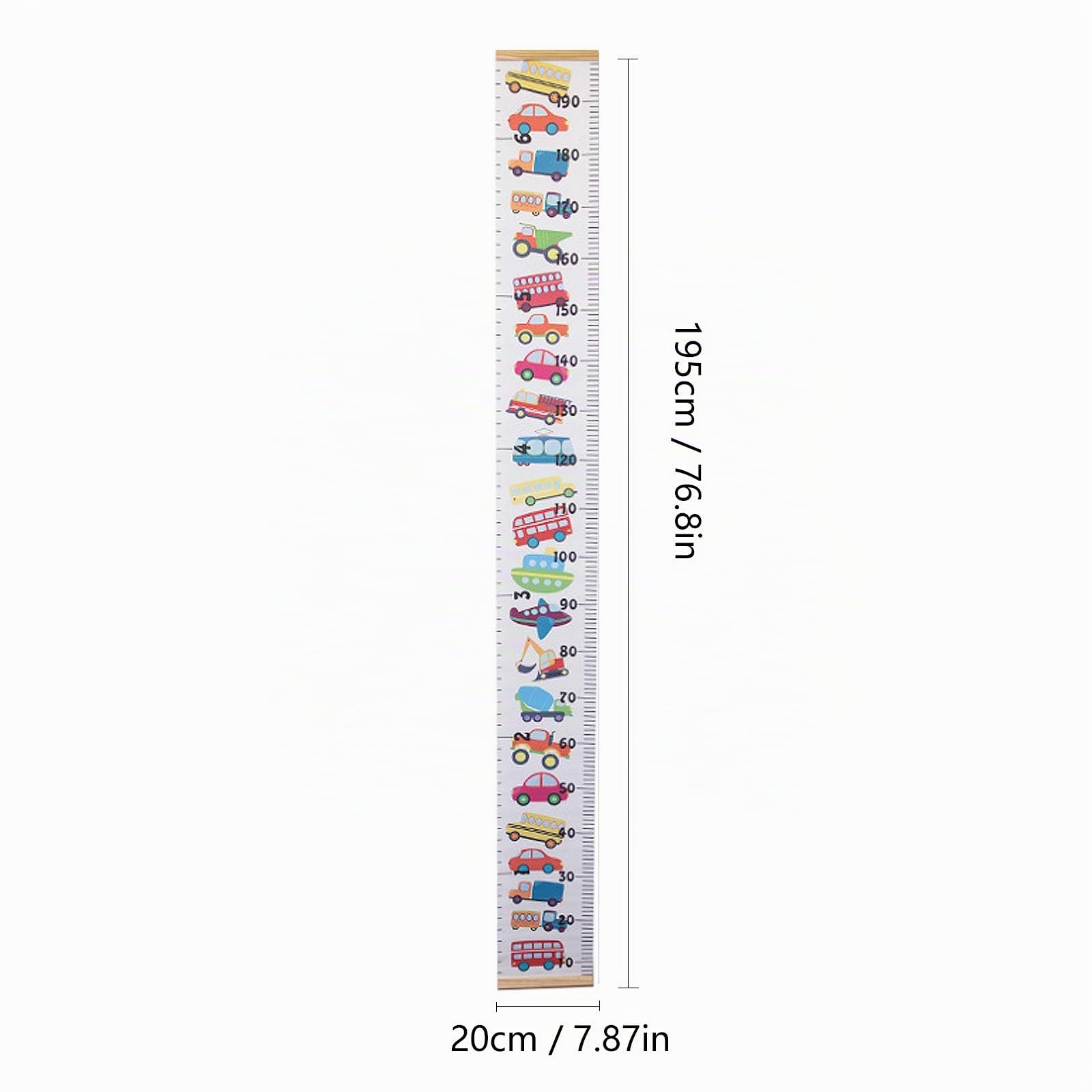 tomedeks-toise-murale-enfant-toile-20x195cm-10-190cm image 2