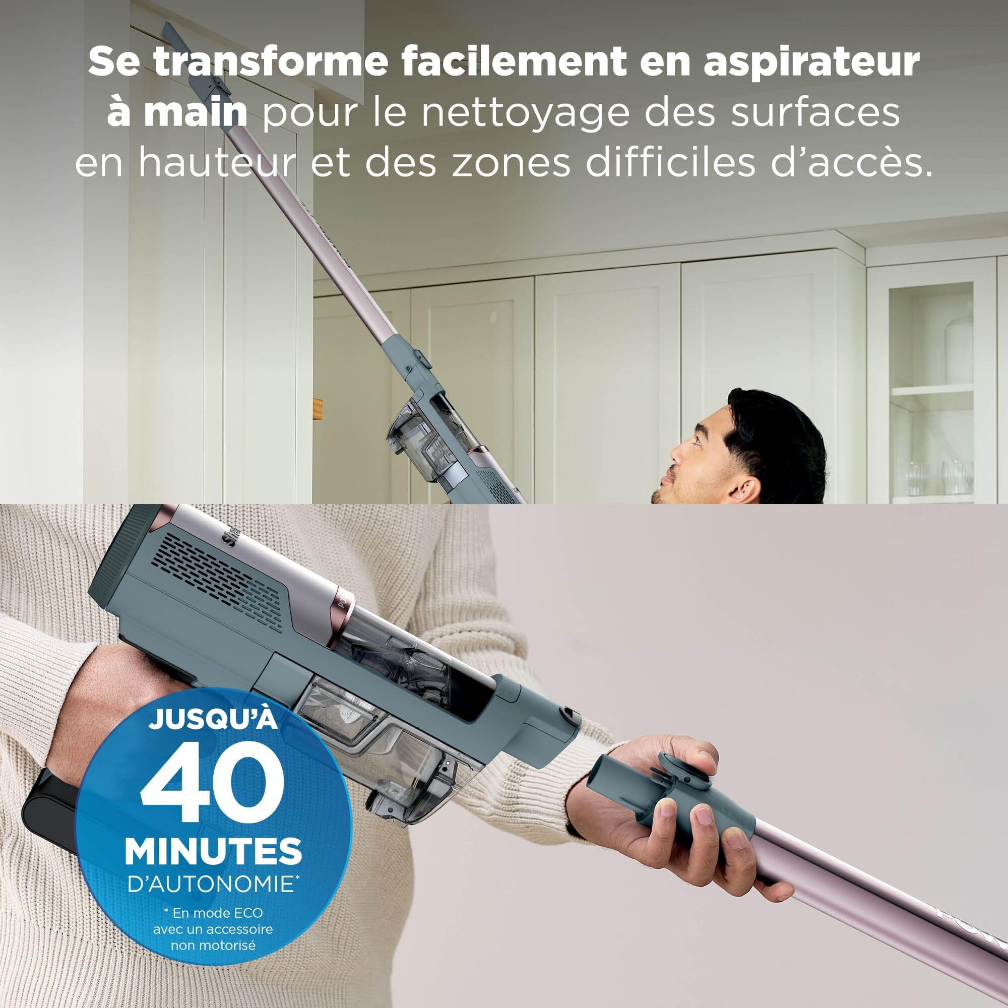 shark-powerlite-floordetect-aspirateur-balai-terracotta-115w image 6