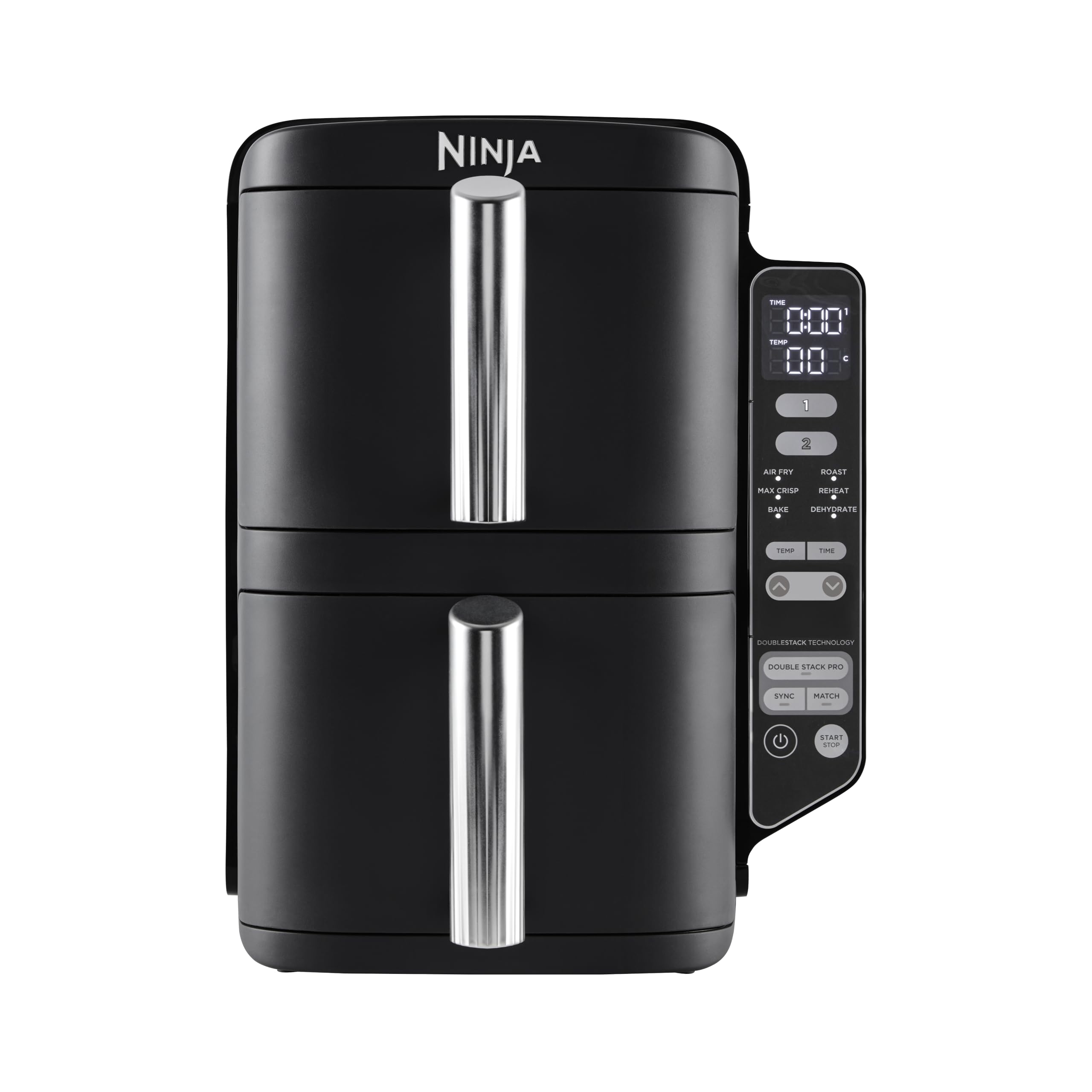 ninja-double-stack-xl-sl400eucp-friteuse-9-5-l-noir-cuivre image 4
