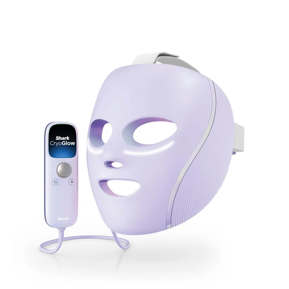 shark-cryoglow-masque-led-visage-lilas-lumi-re-rouge image 1