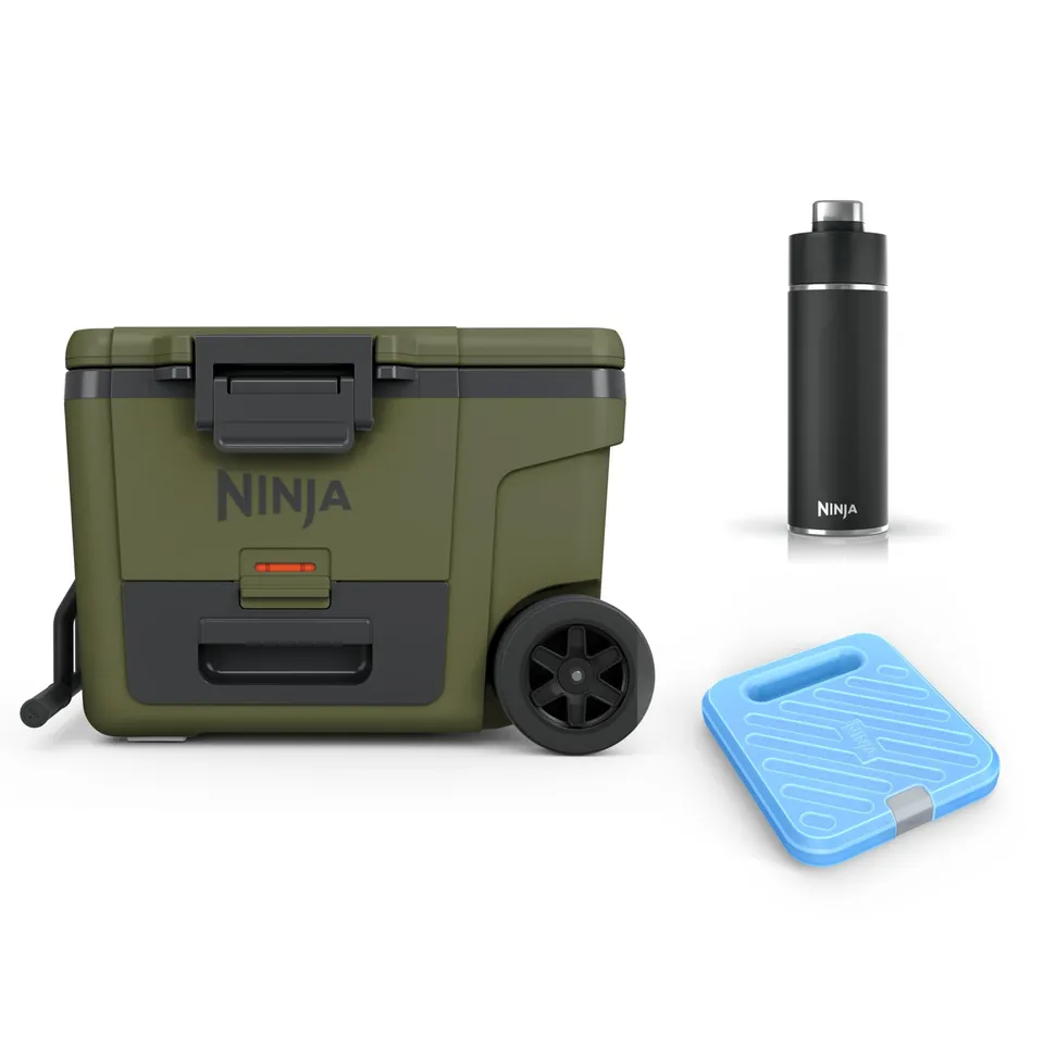 ninja-frostvault-fb245-glaci-re-roulettes-42-l-olive image 1