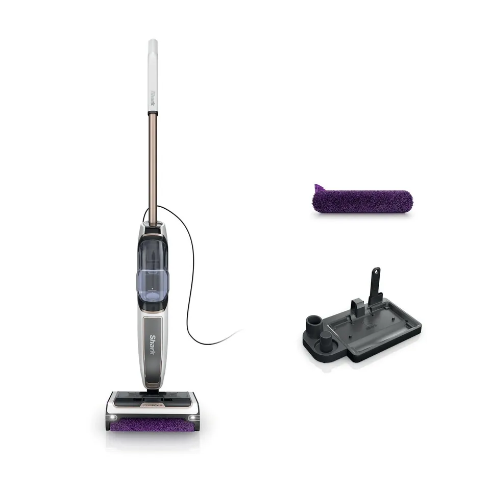 shark-steampickup-balai-vapeur-3-en-1-sols-durs-blanc image 1