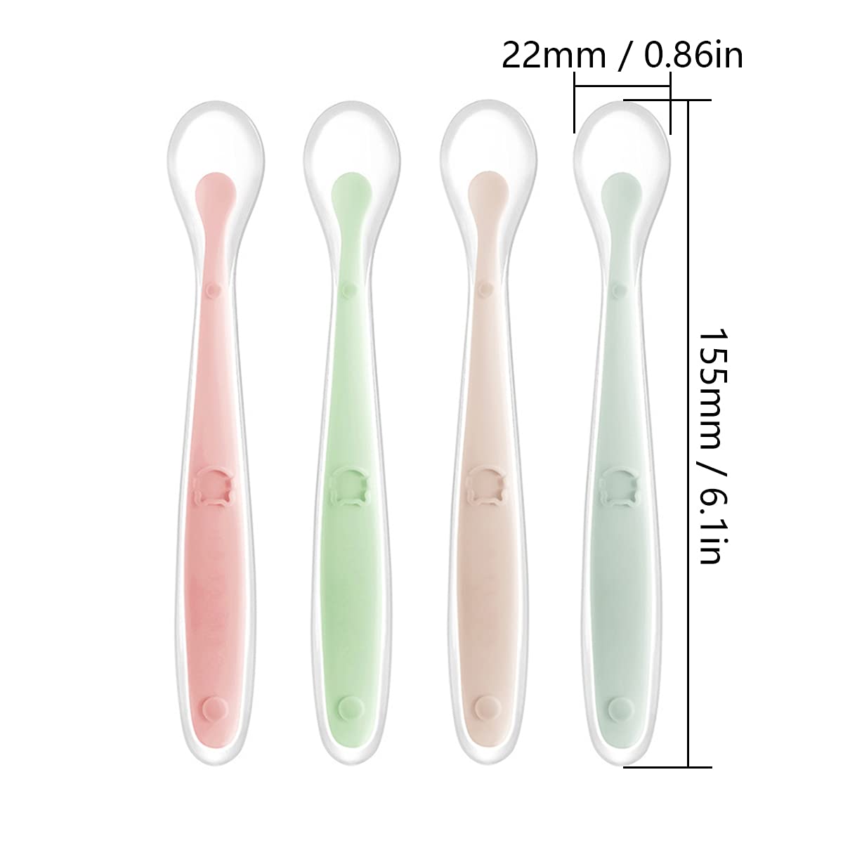 tomedeks-cuill-re-b-b-silicone-souple-2-pcs-unie image 2