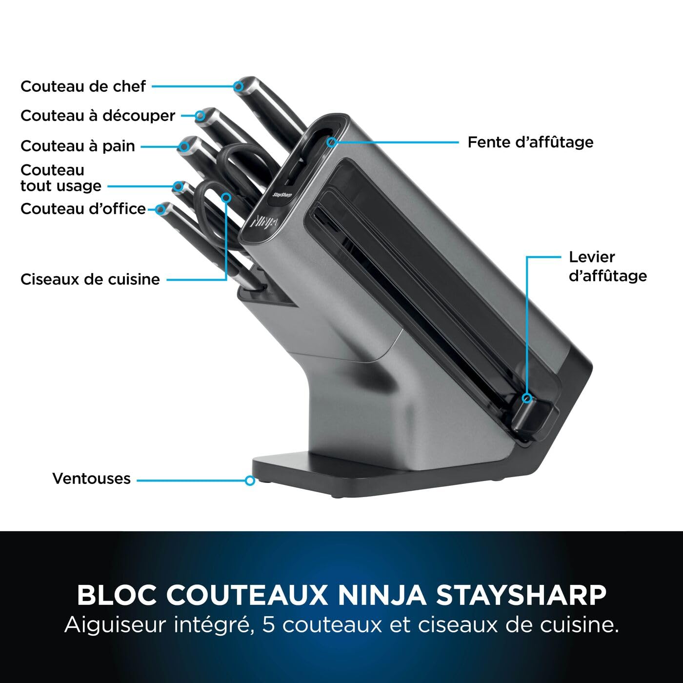 ninja-foodi-staysharp-bloc-couteaux-6-pcs-aff-teur-noir image 5