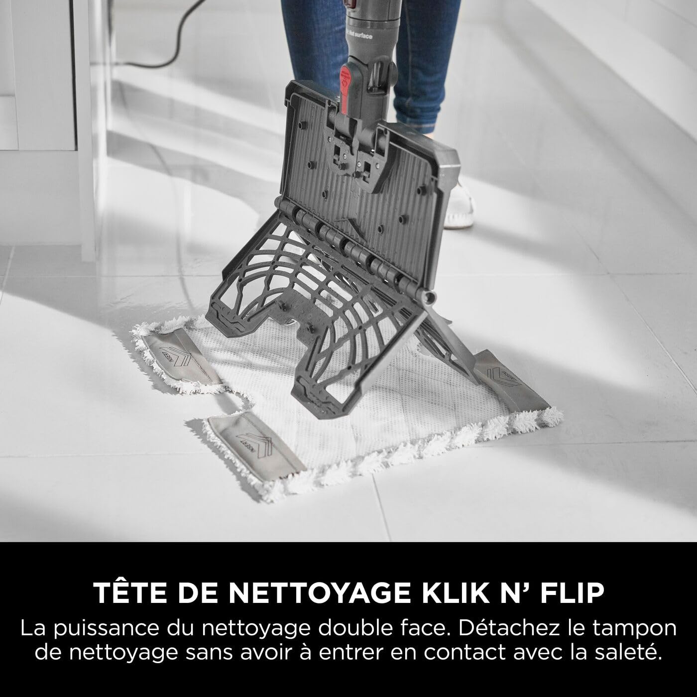 shark-klik-n-flip-balai-vapeur-automatique-350-ml-sols-durs image 3