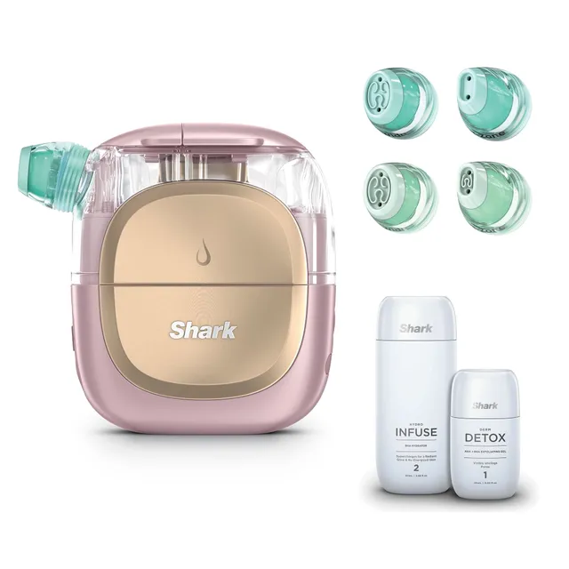 shark-facialpro-glow-fh310pk-appareil-visage-rose image 1
