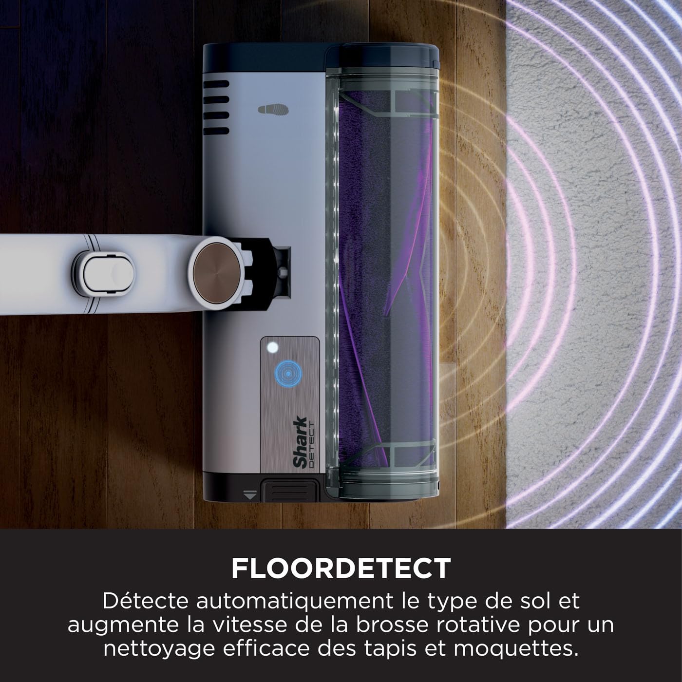 shark-detect-clean-empty-aspirateur-balai-sans-fil-blanc image 3