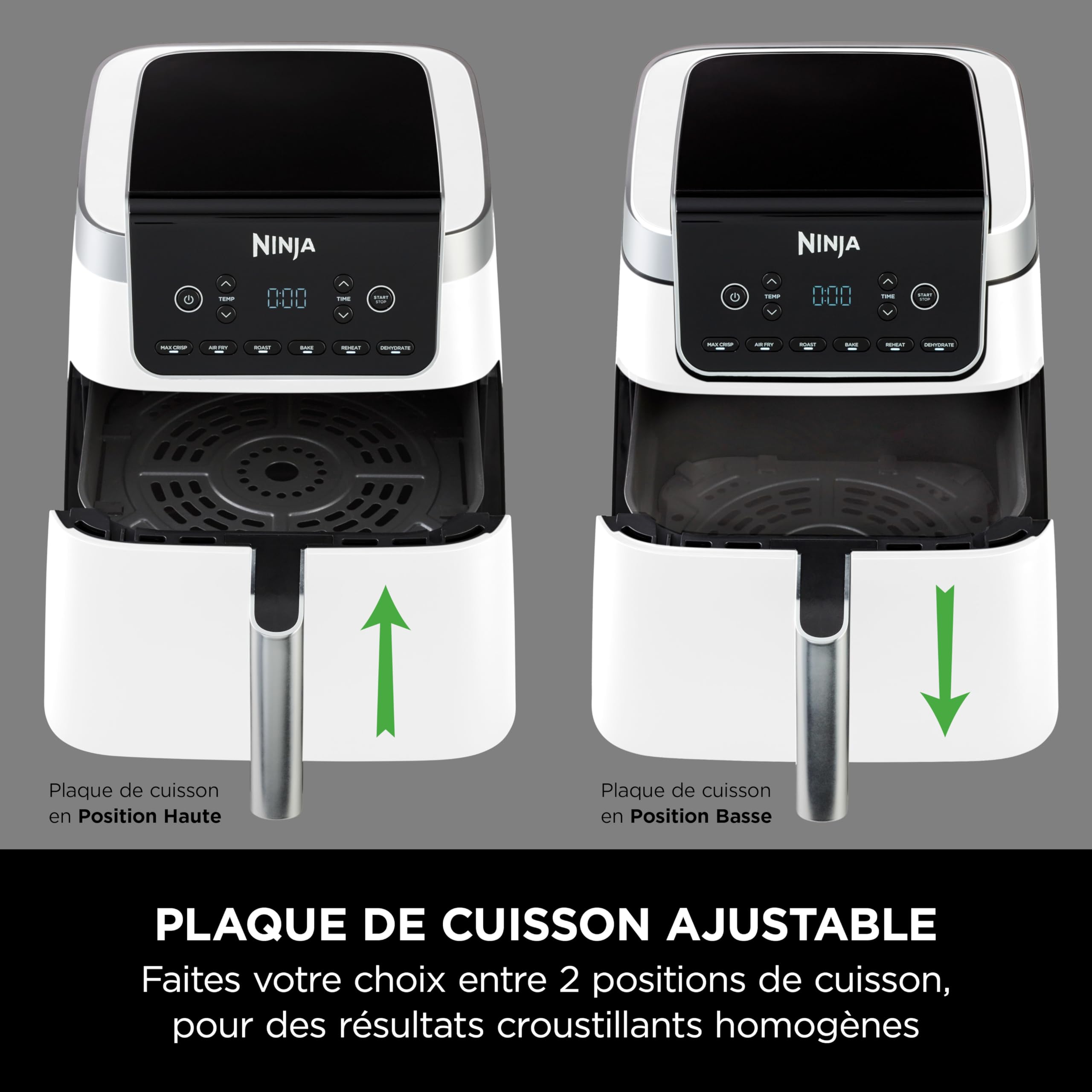 ninja-air-fryer-max-pro-af180euwh-friteuse-6-2l-blanc image 4