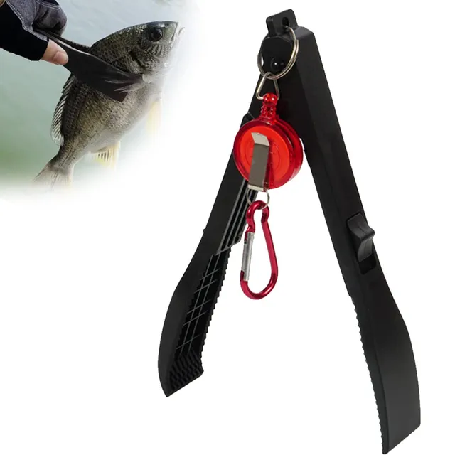 tomedeks-pince-de-p-che-poisson-abs-mousqueton-80-g image 1