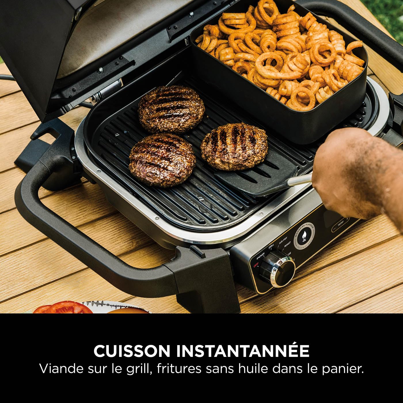 ninja-woodfire-panier-crousti-combo-grill-og700-barbecue image 3