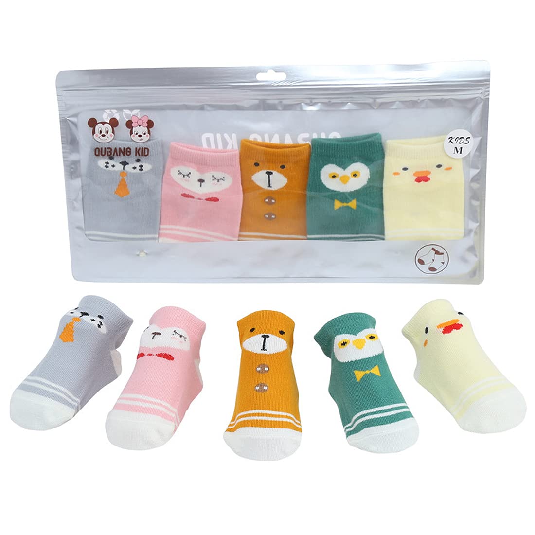 tomedeks-5-paires-chaussettes-b-b-coton-ant-d-rapantes image 3