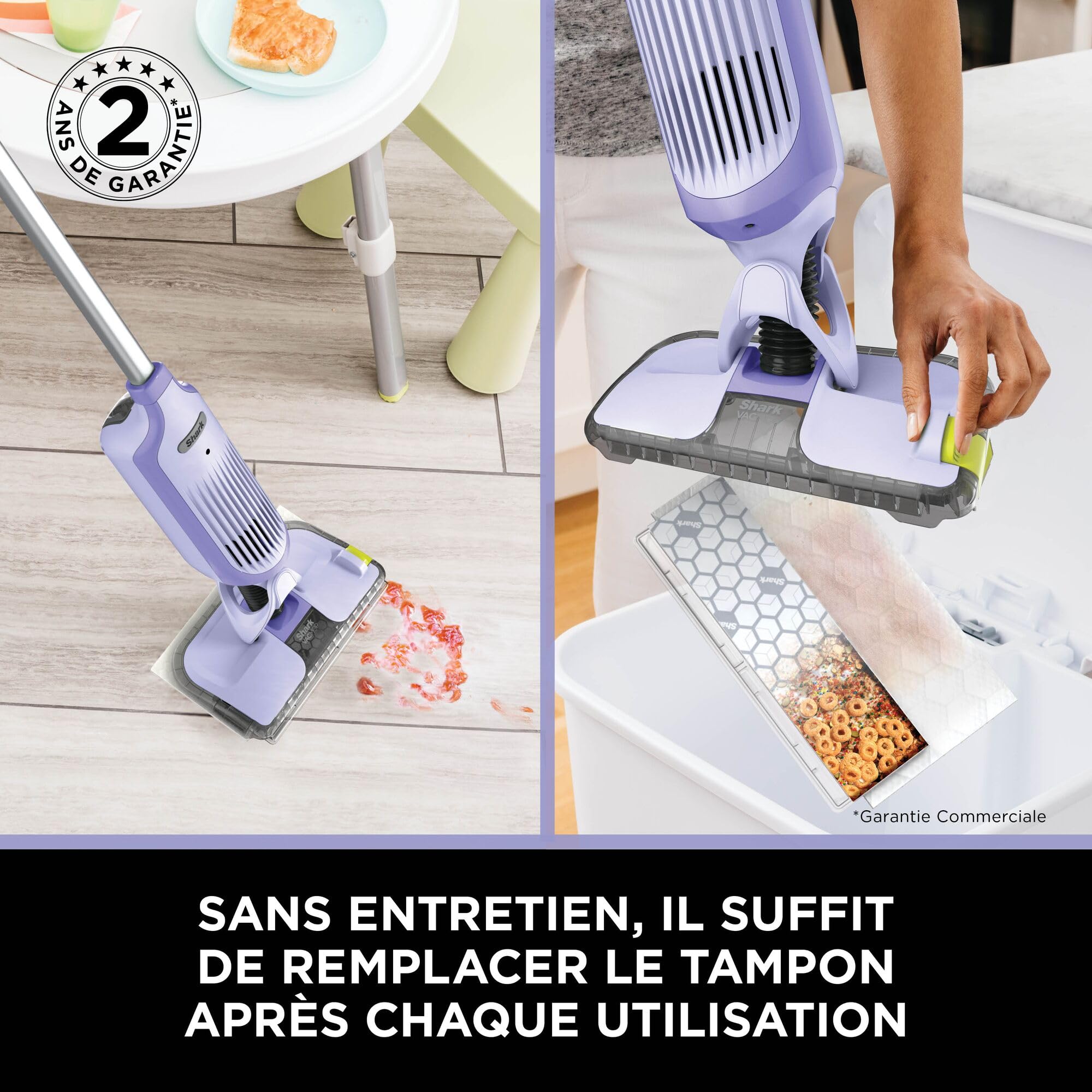 shark-vacmop-aspirateur-balai-pulv-risateur-lavande-2-en-1 image 5