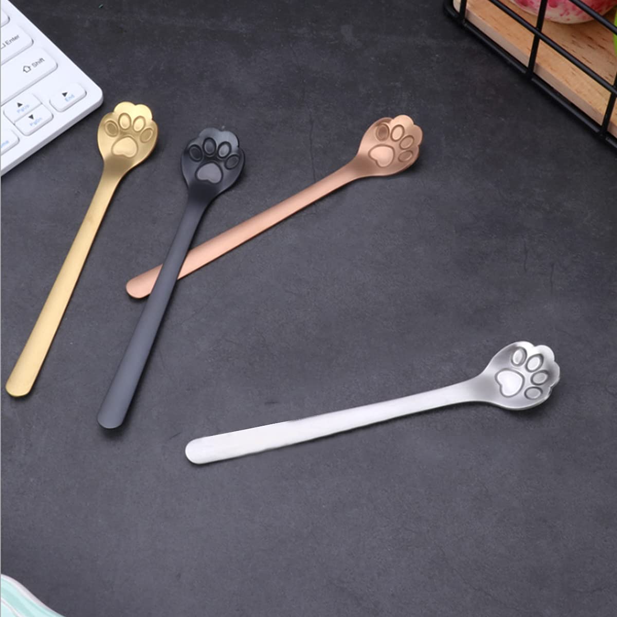 tomedeks-griffe-chat-cuill-re-caf-inox-14-7-cm-lot-4 image 3