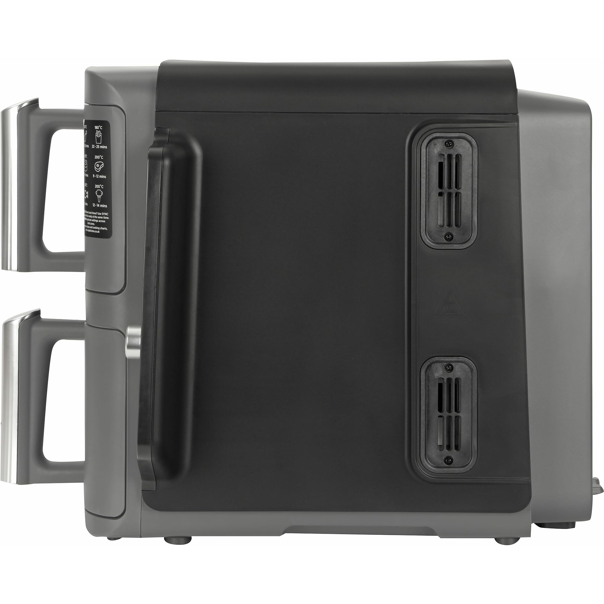 ninja-double-stack-xl-friteuse-sans-huile-9-5-l-grise image 3