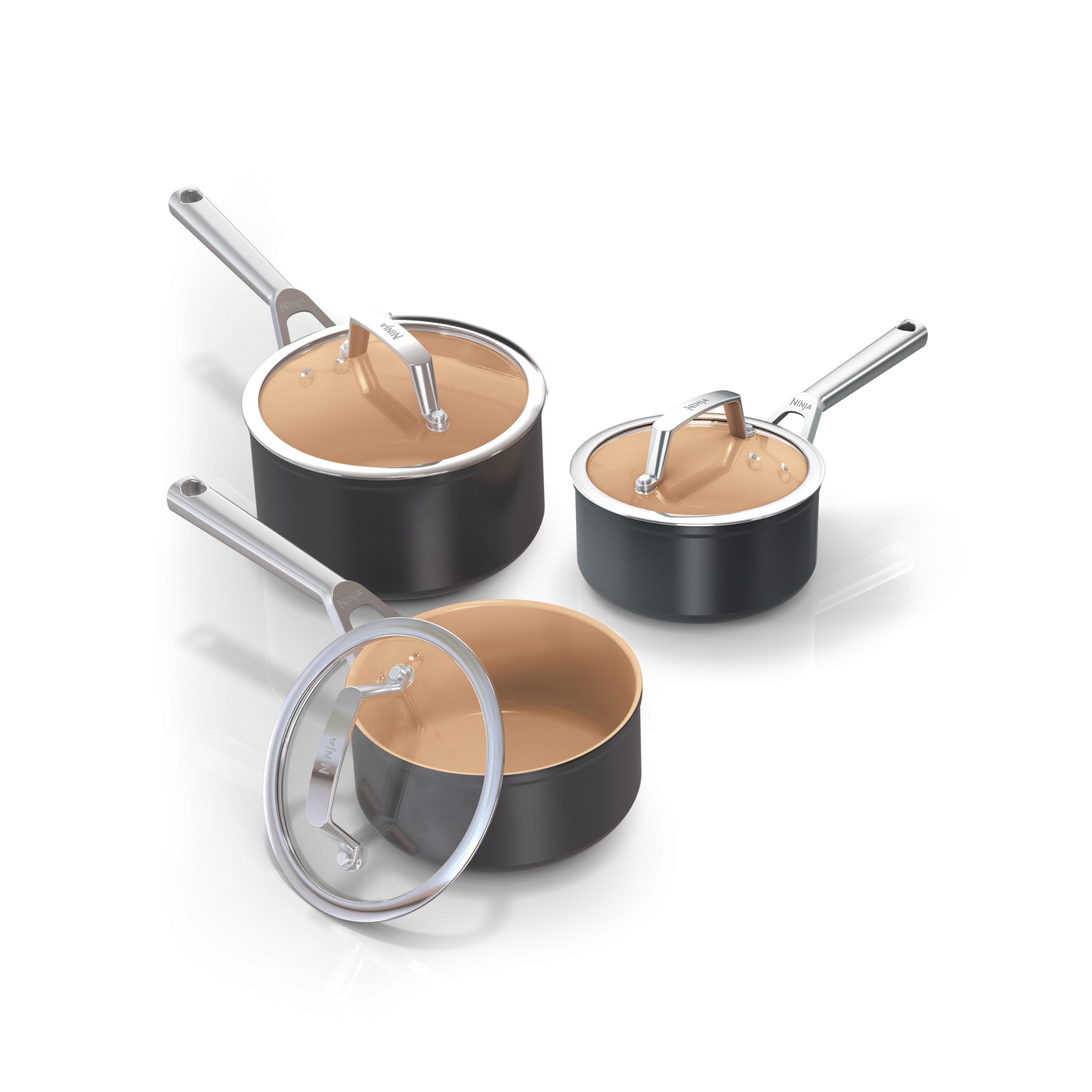 ninja-extended-life-cw9300de-lot-3-casseroles-c-ramique-terre image 1
