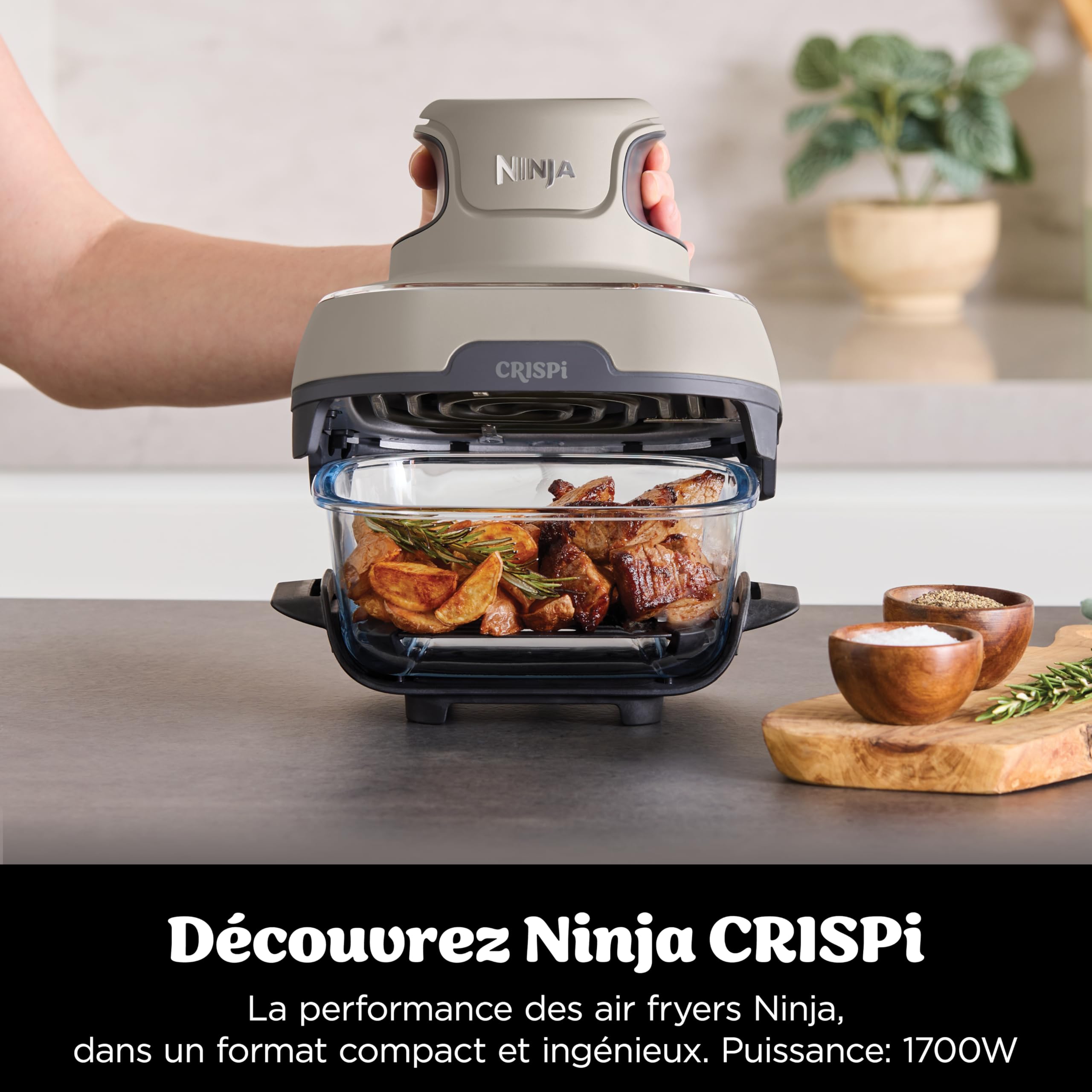 ninja-crispi-fn101-air-fryer-verre-4-en-1-stone-3-8l image 3