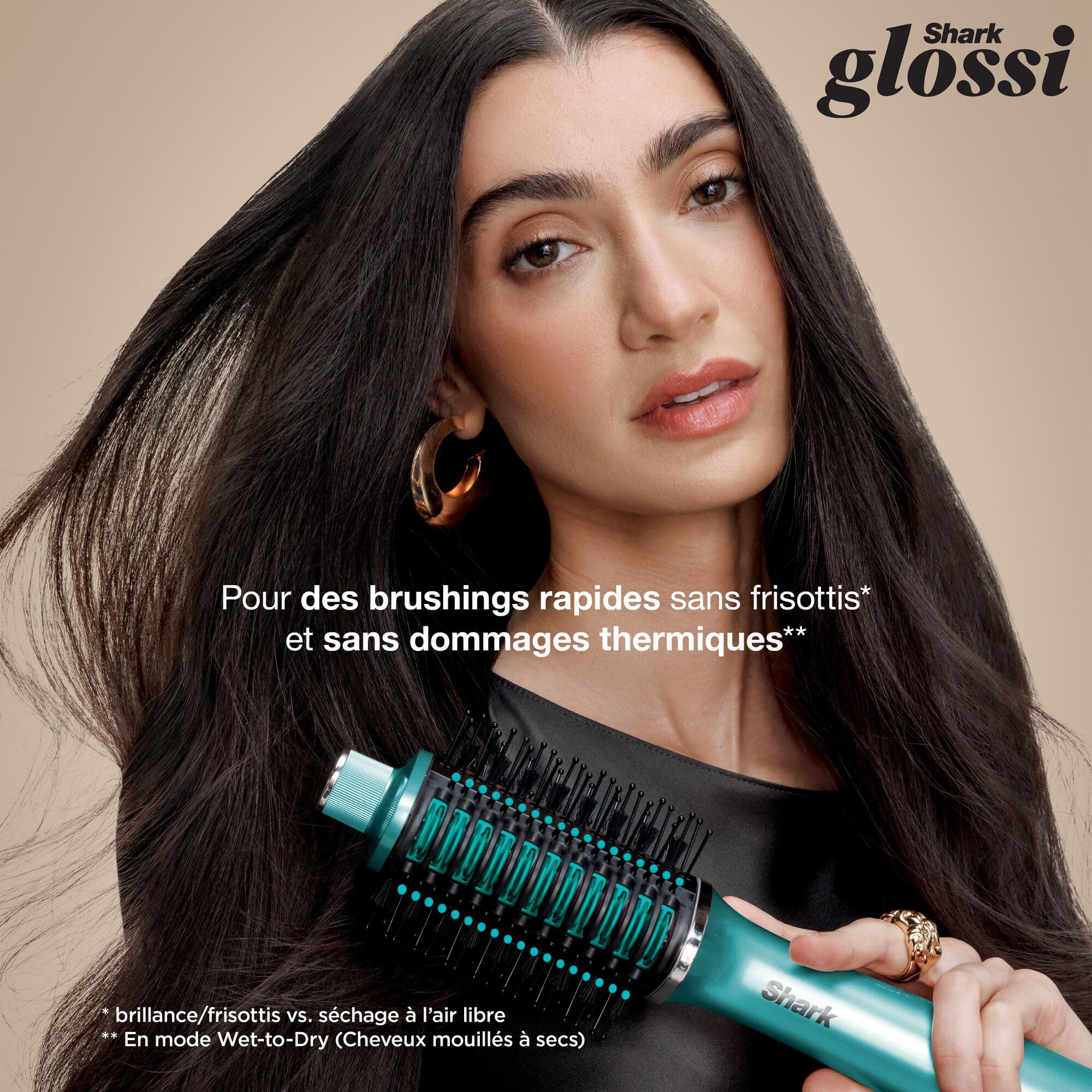 shark-glossi-ht302eutl-brosse-soufflante-2-en-1-turquoise image 2