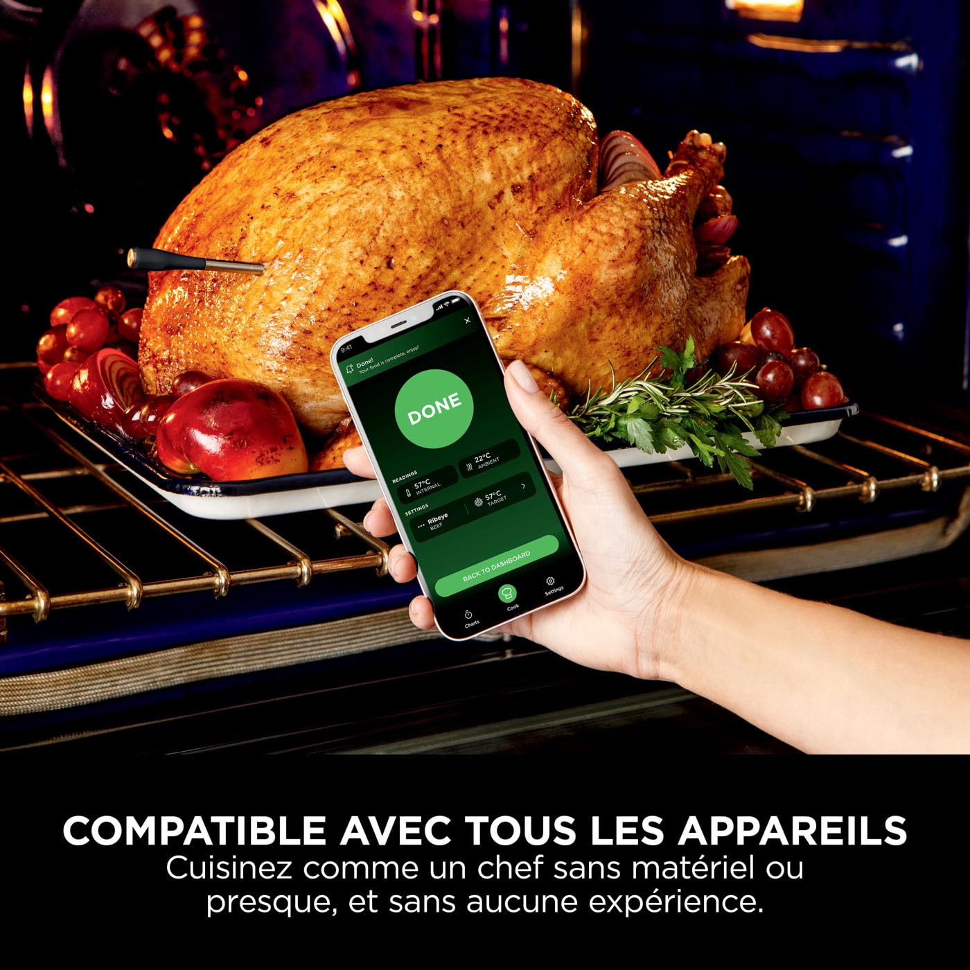ninja-prochef-wp100eu-thermom-tre-viande-sans-fil-bluetooth-50-m image 2