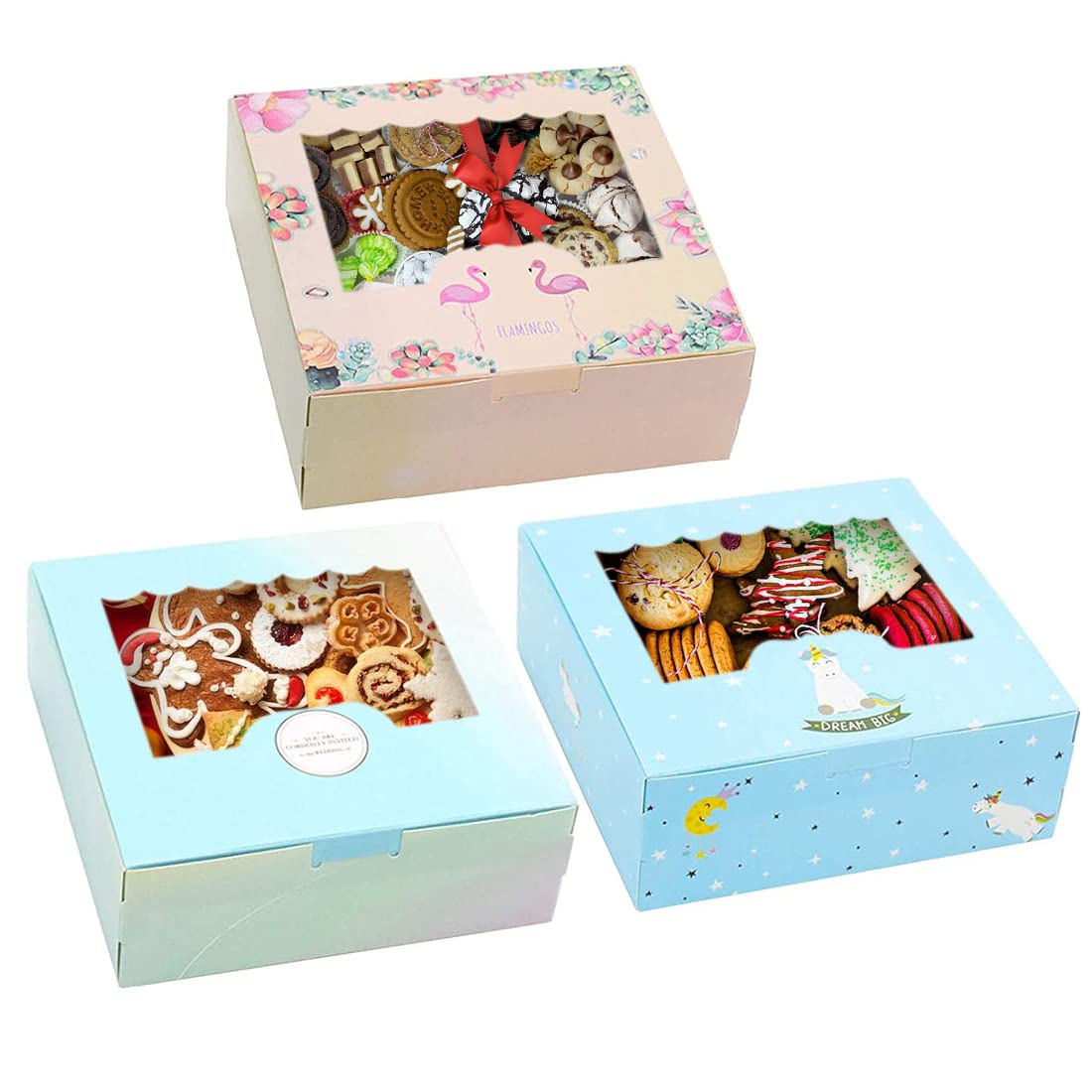 tomedeks-ustensiles-de-cuisine-bo-te-g-teau-carton-12x-fen-tre image 1