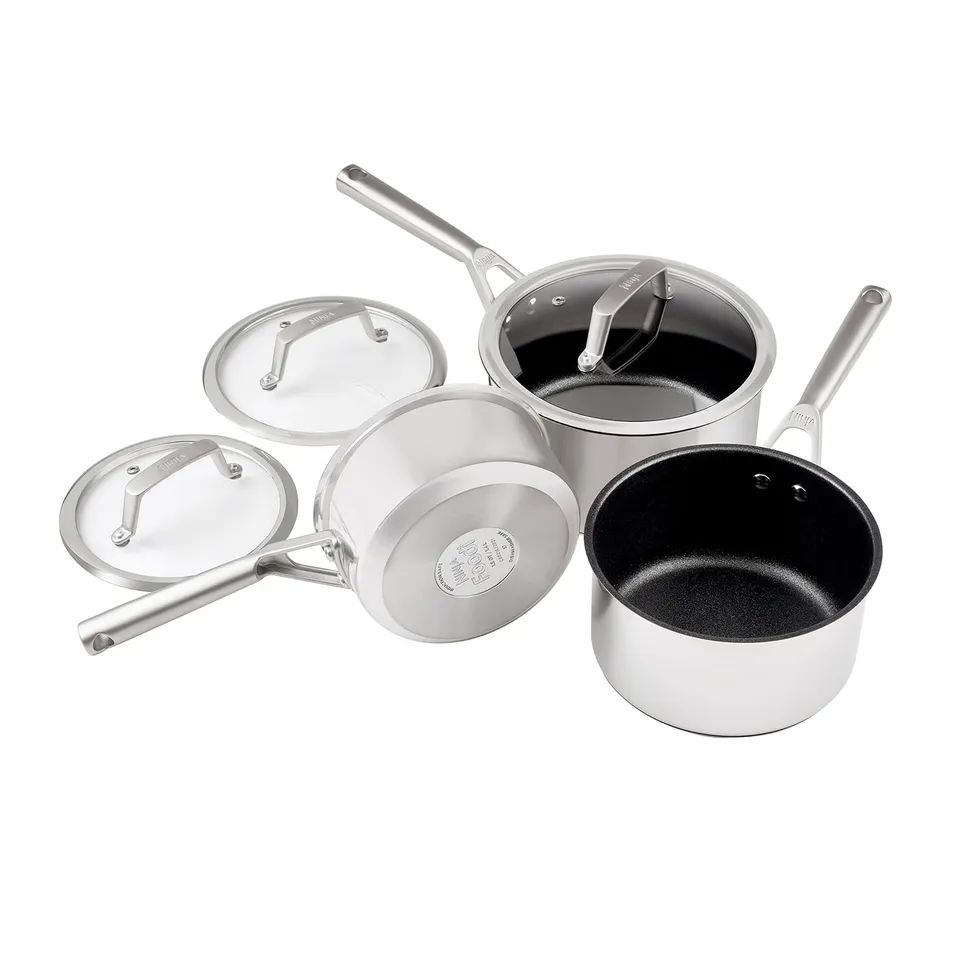 ninja-zerostick-batterie-3-casseroles-inox-16-18-20-cm image 1