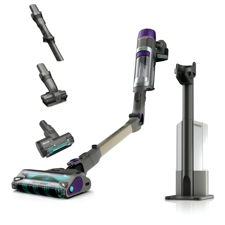 shark-powerdetect-clean-empty-aspirateur-balai-gris-70min image 1