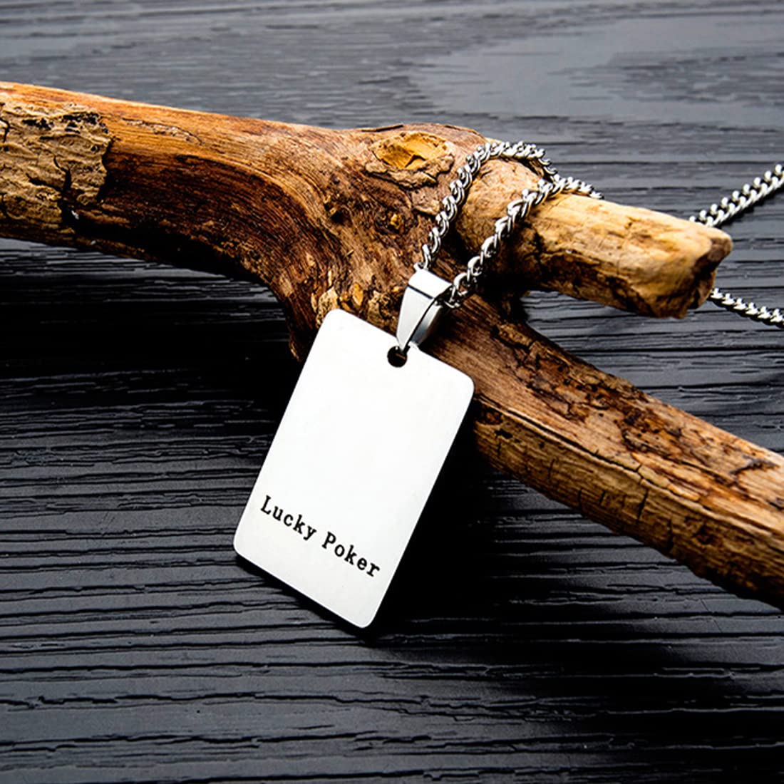 tomedeks-collier-acier-inoxydable-homme-as-de-c-ur-argent image 4