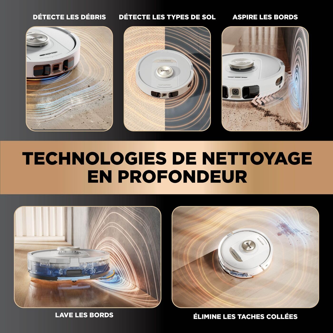 shark-powerdetect-aspirateur-robot-laveur-base-blanc-standard image 2