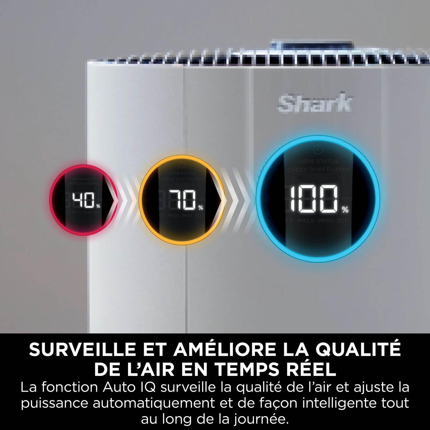 shark-neverchange-hp300-purificateur-air-blanc-130m image 5