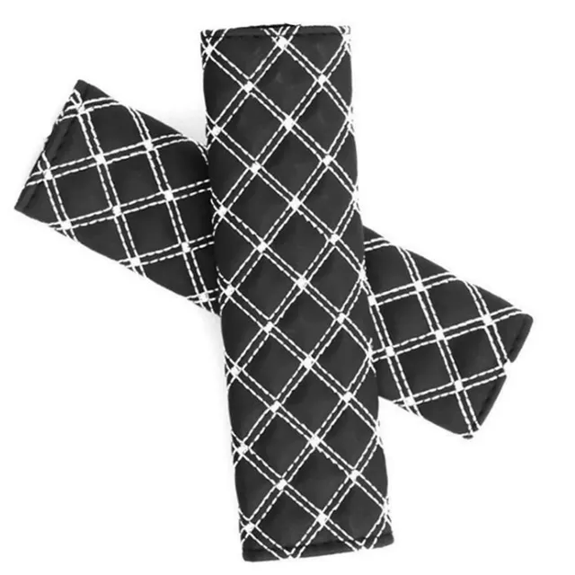 tomedeks-couvre-ceinture-voiture-cuir-coton-noir-blanc-lot-2 image 1