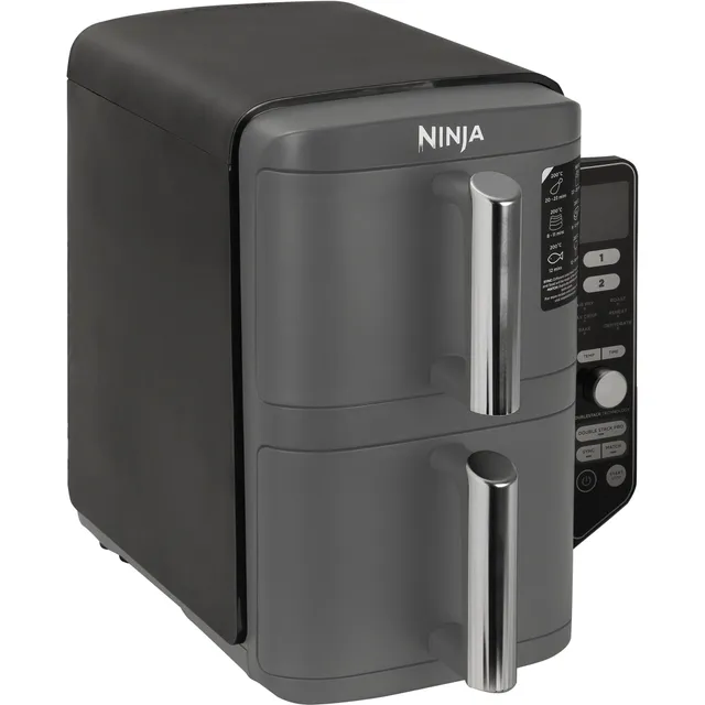 ninja-double-stack-xl-friteuse-sans-huile-9-5-l-grise image 1