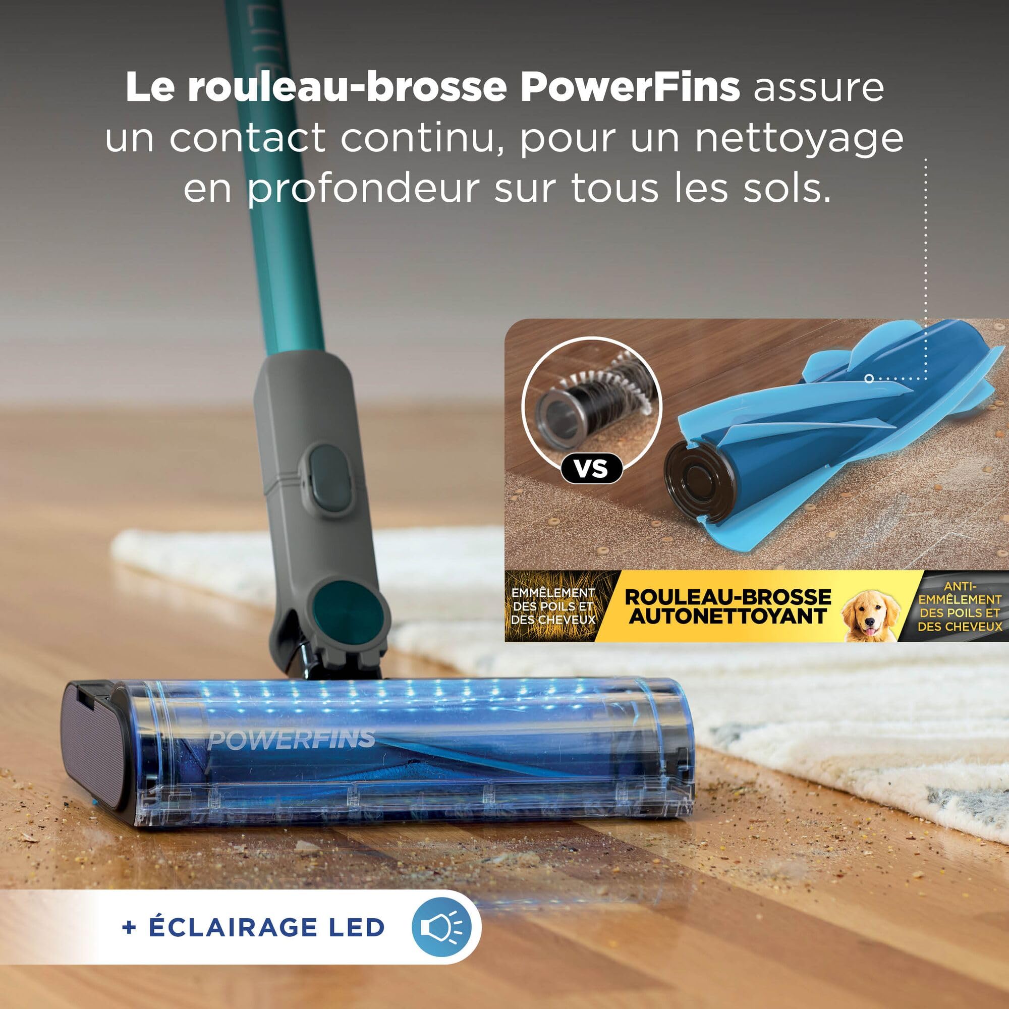 shark-powerlite-bu1623eu-aspirateur-balai-sans-fil-turquoise-115w image 6
