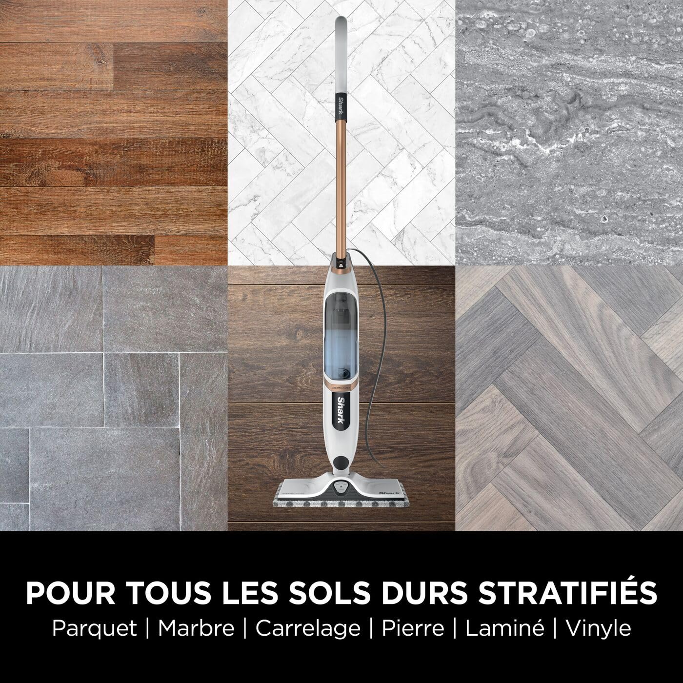 shark-steamspot-balai-vapeur-sols-durs-blanc-cuivre image 8