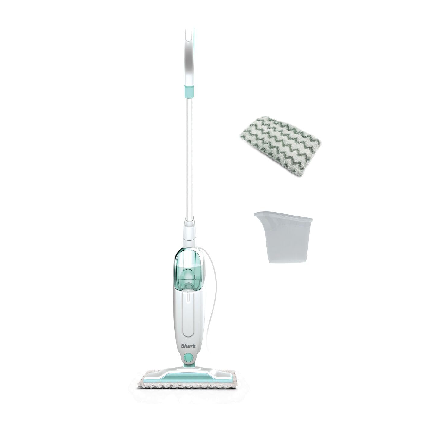 shark-balais-vapeur-steam-mop-sols-durs-blanc-vert image 1